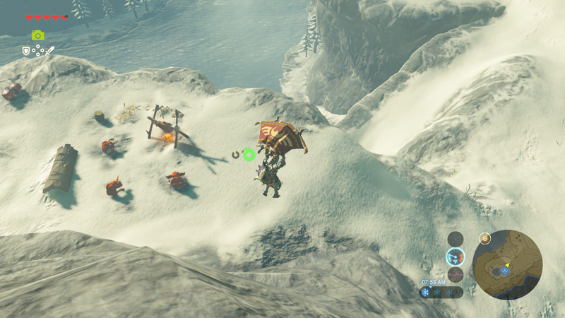Every new enemy camp is a new opportunity to play around with the physics to see what kind of wild chemistry experiments you can embark upon.
